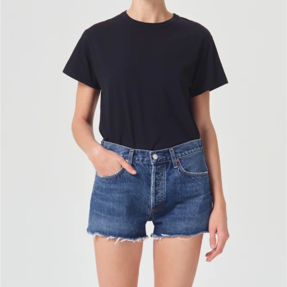 AGOLDE Parker Short, Vintage Cut Off, Color:In Caution, Size 32
